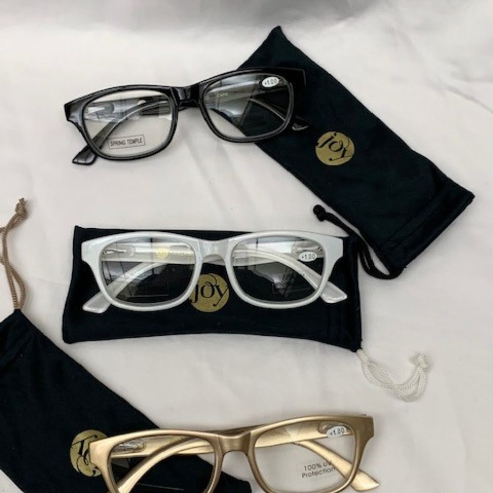 Three (3) Pairs of Joy Mangano 1.00 Readers